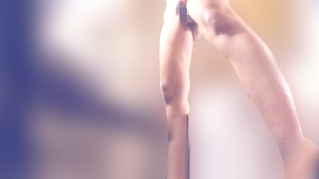 神降臨 風呂編 Vol.123冒頭のトイレ風なアングルが見る美尻に即抜き注意！