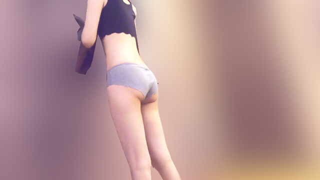 神降臨 風呂編 プレミアム 限定盤40お尻突出しに興奮フルぼっ起！