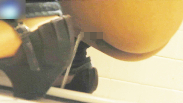 お銀さんの洗面所突入レポート！！ Vol.43　神回！美女の美マンに脱糞！